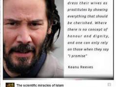 Kianu Rivs: Vehabije mi podmeću!