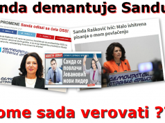 Sanda Rašković Ivić demantuje Sandu Rašković Ivić!
