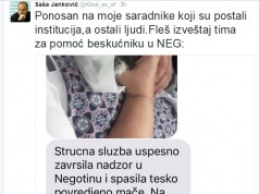 Zaštitnik građana Saša Janković postao zaštitnik mačaka!