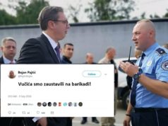 Englezi poslali maskiranog Bojana Pajtića u kosovskog policajca da zaustavi Vučića!