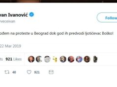 Ivan Ivanović: Neću da dođem na proteste u Beograd dok god ih predvodi Ljotićevac Boško!
