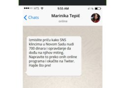 Marinika Tepić preko fake chat generatora pravi lažne poruke protiv NAPREDNJAKA!