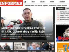 MINISTAR VULIN SUTRA POČINJE ŠTRAJK GLAĐU