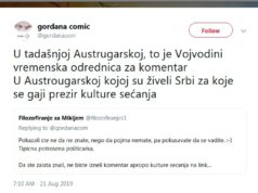 Gordana Čomić: Austrougarska je domovina svih pravih Vojvođana!