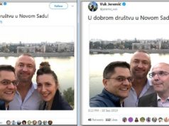 Zašto je Vuk Jeremić uklonio svoju ženu sa fotografije i umesto nje ubacio Boru Novakovića?