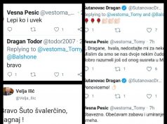 Vesna Pešić i Dragan Šutanovac obelodanili svoju vezu na Tviteru, Velja Ilić oduševljen