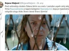 (FOTO+VIDEO)ČUDO – Proplakao tvit Bojane Maljević o filmu Aida!