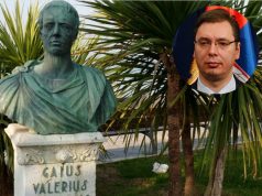 Pijani Srbin iz Verone oskrnavio spomenik čuvenom pesniku Gaju Valeriju Katulu misleći da je Vučić!