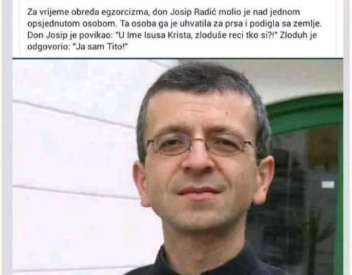Katoličkom svešteniku tokom egzorcizma ukazao se Tito !