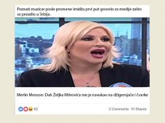 Merilin Menson: Duh Željka Mitrovića me je navukao na džigernjače i čvarke