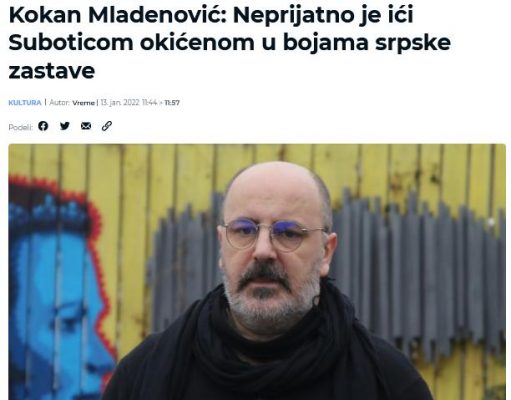 Kokan Mladenović na psihoterapiji: Srpske zastave mi izazivaju anksioznost