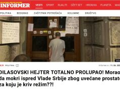 Informer preuzeo vest sa Zicera: „Đilasovski hejter je istakao da je morao da mokri ispred vrata Vlade Srbije zato što ima uvećanu prostatu“