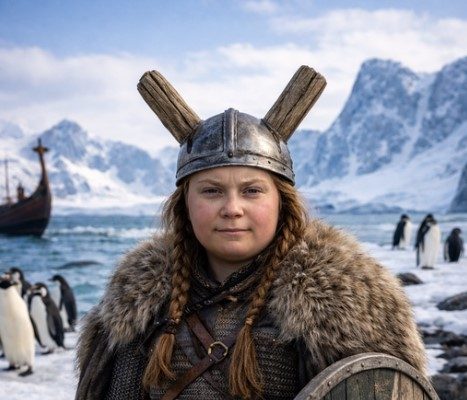Greta Tunberg obučena u vikinga kreće na Grenland: MORAM ZAŠTITITI PINGVINE OD TRAMPA!