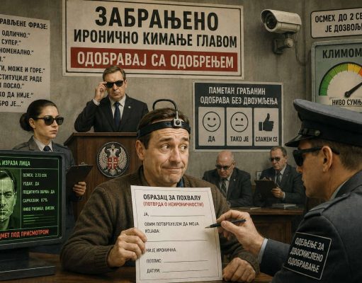 Vlada razmatra zabranu ironičnog klimanja glavom