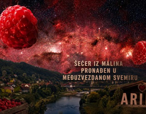 Ariljska malina pronađena u međuzvezdanom svemiru