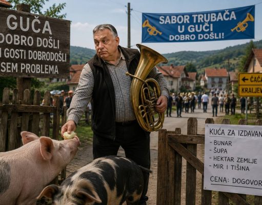 Orban bači se krije u Guči!