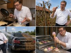 Propala Vučićeva kampanja „ČOVEK IZ NARODA“: Nije uspeo da opere kola, da ispeče palačinke, napravi sladoled, uvenuo mu paradajz ALI ne sumnja u pobedu na izborima!