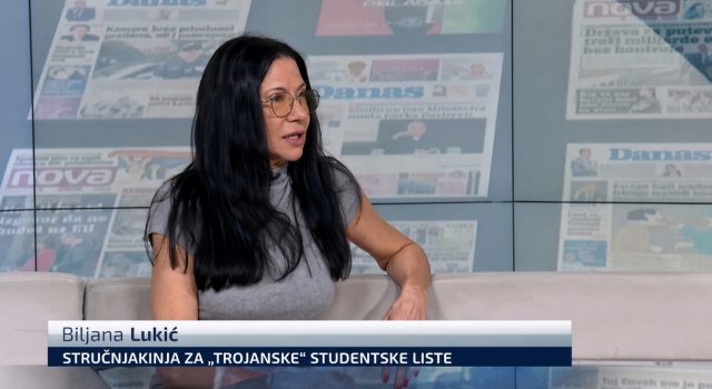 Biljana Lukić, stručnjakinja za trojanske liste: Prava STUDENTSKA LISTA je samo ona koju podrži Pajtić