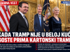 KADA TRAMP NIJE U BELOJ KUĆI, GOSTE PRIMA KARTONSKI TRAMP
